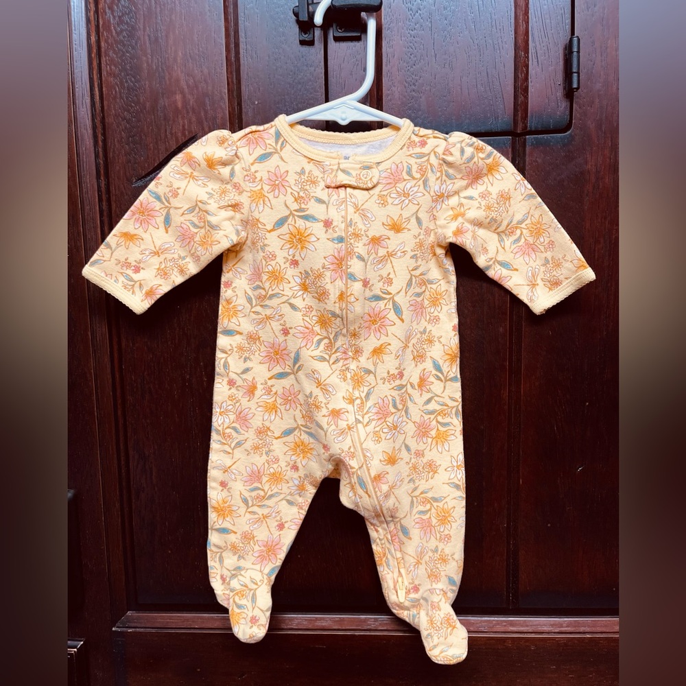 Carter's One Pieces | Carter's Newborn Floral Bodysuit Size 3M